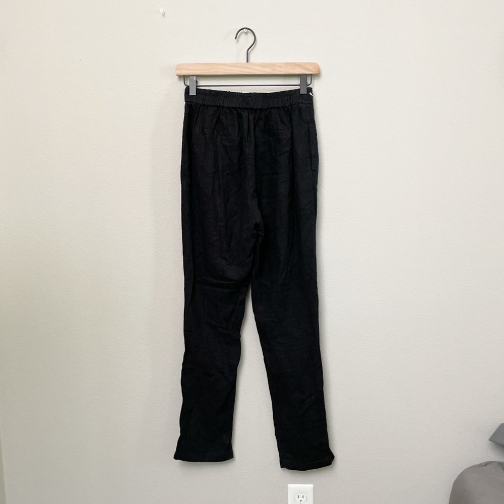 🌻 Active USA Pleated Linen Trousers with Tie Belt 🌻 - Picture 6 of 13